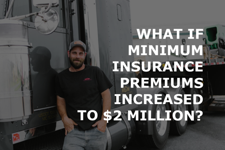 What if minimum insurance premiums increased to $2 million or more?
