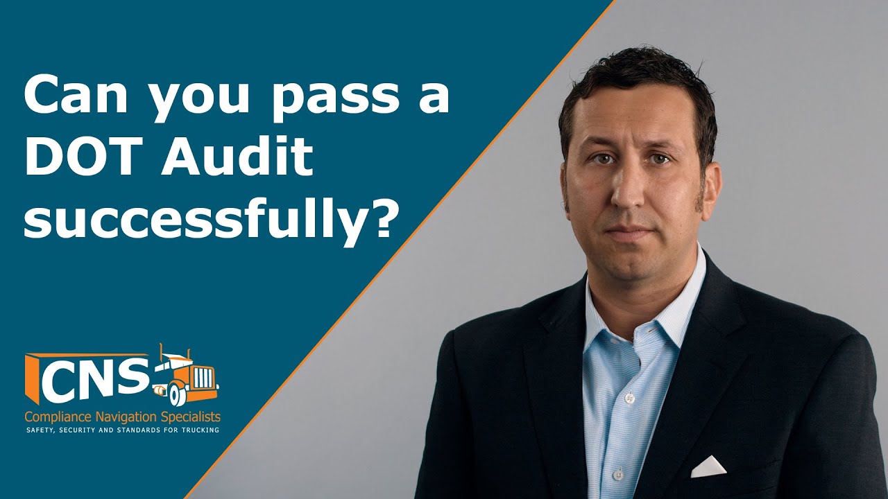 can you pass a dot audit successfully?