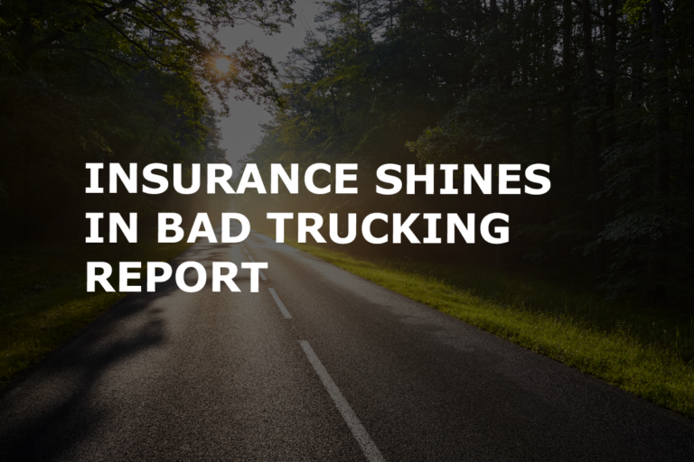 What the ATRI report says about trucking insurance premiums