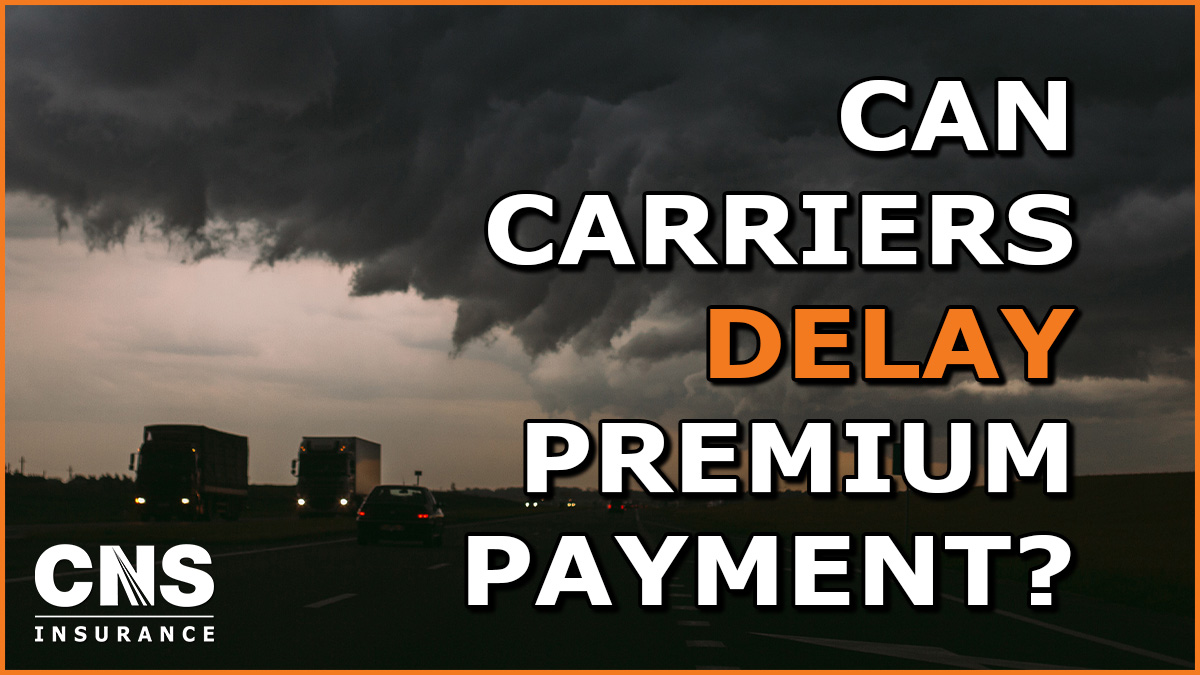 Can Small Motor Carriers Get Extra Time to Pay Commercial Auto Insurance Premiums?